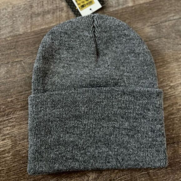 Caterpillar CAT Label Cuff Beanie- Grey - Picture 2 of 2